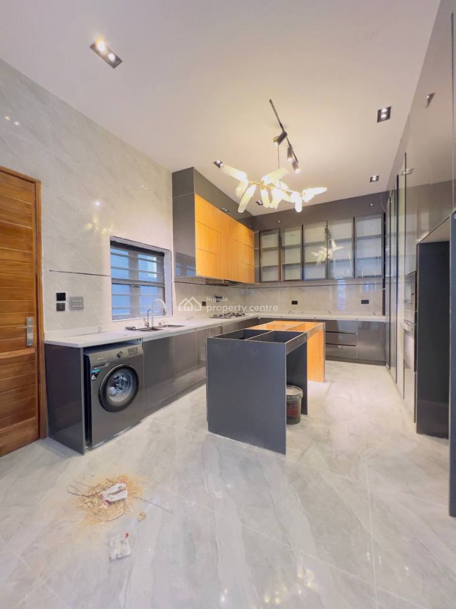 5 Bedroom Fully Detached Duplex+bq with Pool & Gym, Chevron, Lekki, Lagos, Detached Duplex for Sale