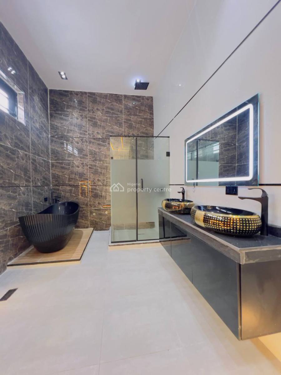 5 Bedroom Fully Detached Duplex+bq with Pool & Gym, Chevron, Lekki, Lagos, Detached Duplex for Sale