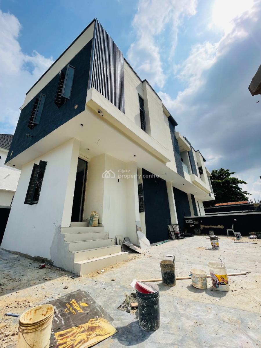 Beautifully Crafted 4 Bedroom Semi Detached Duplex Plus Bq, Smart Automated Home with Bq in a Secured Estate, Gra Phase 1, Magodo, Lagos, Semi-detached Duplex for Sale