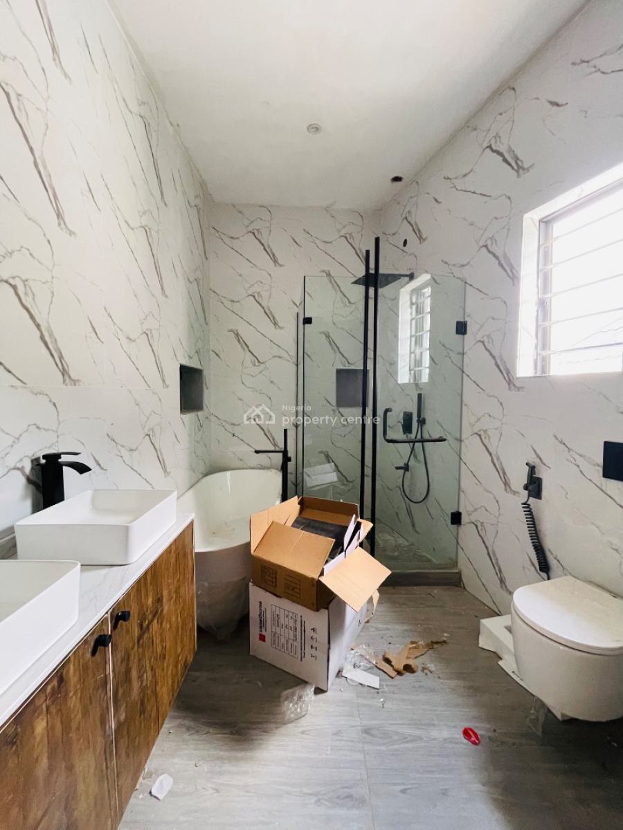 Beautifully Crafted 4 Bedroom Semi Detached Duplex Plus Bq, Smart Automated Home with Bq in a Secured Estate, Gra Phase 1, Magodo, Lagos, Semi-detached Duplex for Sale