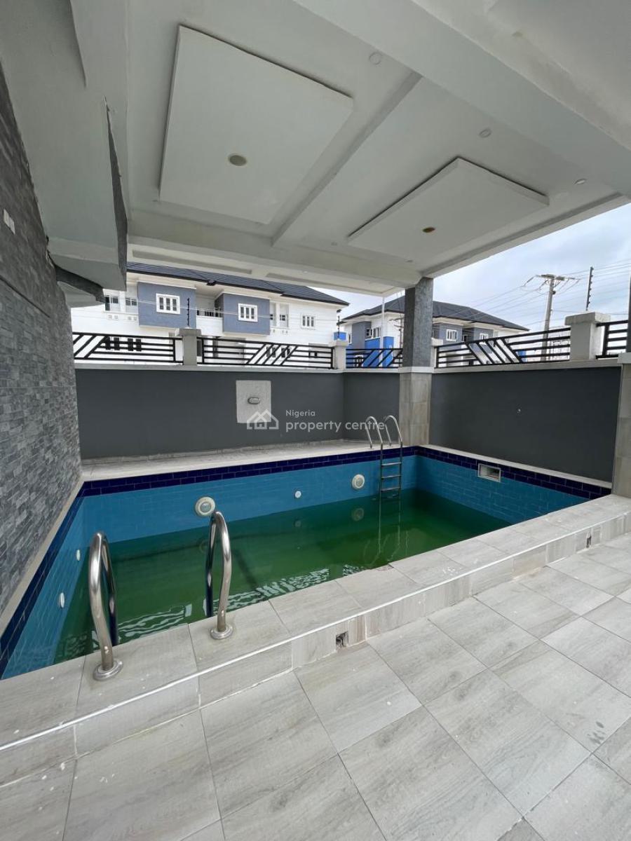 Well Planned  4 Bedroom Terrace Duplex, Swimming Pool and Gym, Most Sought After Haven Family Residential Neighborhood, Ikate, Lekki, Lagos, Terraced Duplex for Sale