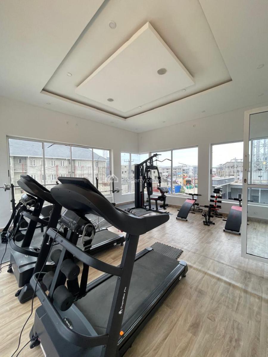 Well Planned  4 Bedroom Terrace Duplex, Swimming Pool and Gym, Most Sought After Haven Family Residential Neighborhood, Ikate, Lekki, Lagos, Terraced Duplex for Sale