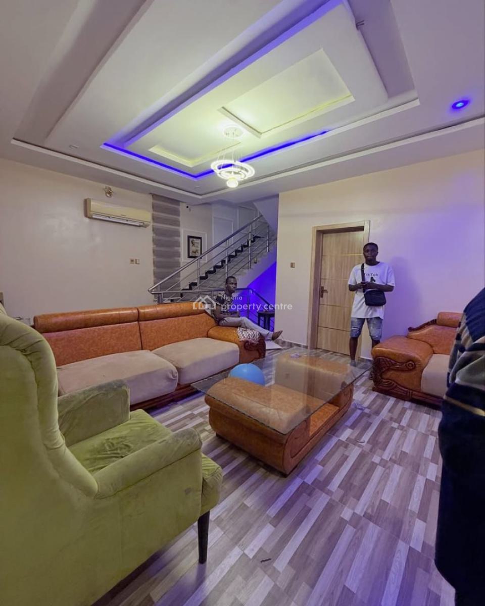 Very Spacious 4 Bedroom Terrace Duplex in Serene Environment, Oko-oba, Agege, Lagos, Terraced Duplex for Sale