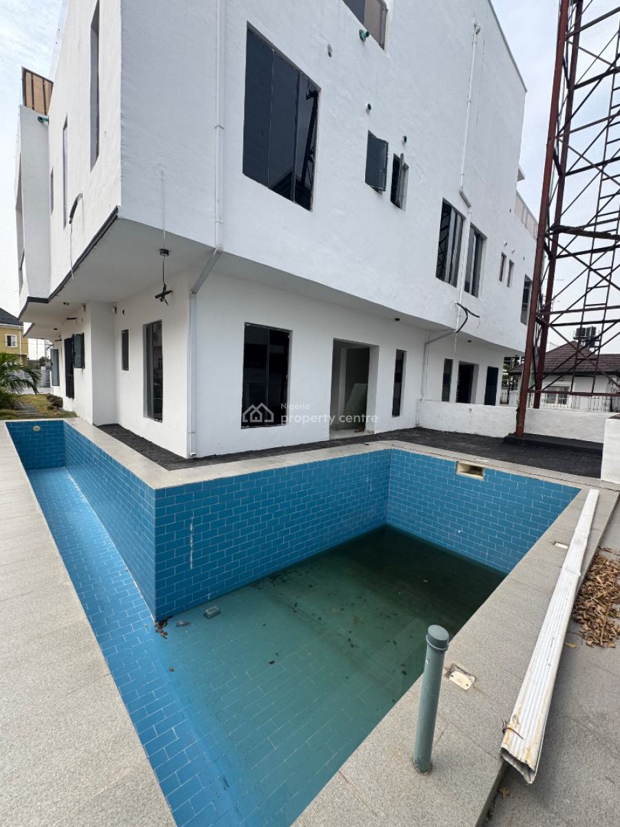 Glowing Five (5) Bedroom Semi-detached Duplex, Osapa, Lekki, Lagos, Semi-detached Duplex for Sale