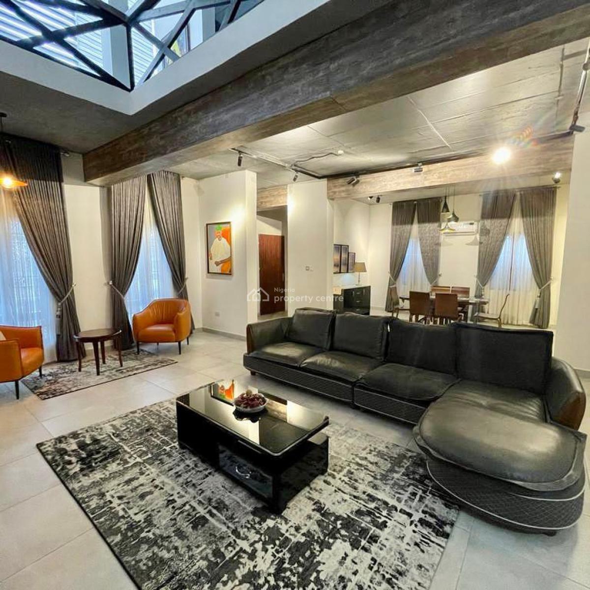 Luxury 5 Bedrooms Semi Detached Duplex,bq,inverter/gen, Self Compound, Serene and Well Secured Neighborhood Inside an Estate, Wuse 2, Abuja, Semi-detached Duplex for Sale