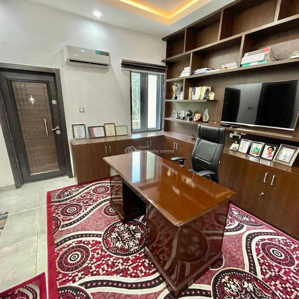 Luxury 5 Bedrooms Semi Detached Duplex,bq,inverter/gen, Self Compound, Serene and Well Secured Neighborhood Inside an Estate, Wuse 2, Abuja, Semi-detached Duplex for Sale