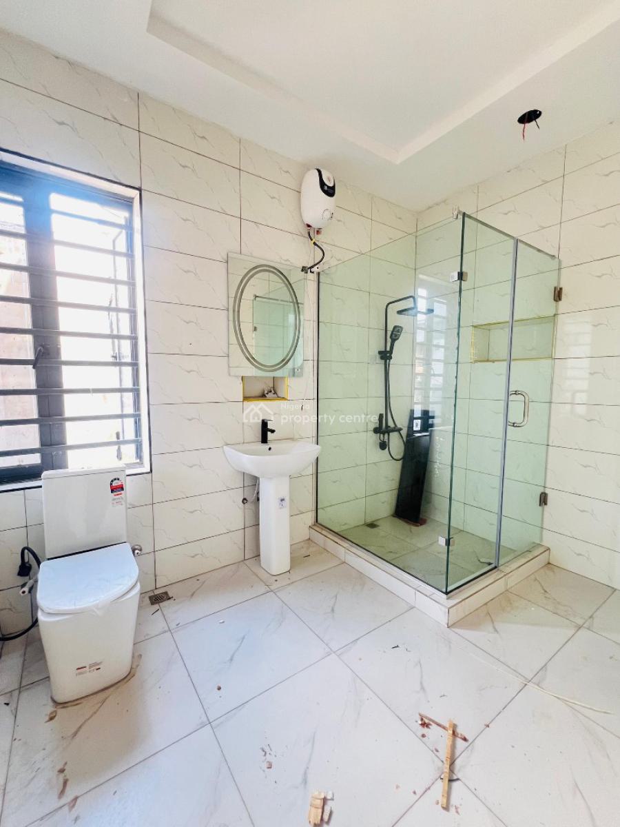 Magnificently Built 5 Bedroom Fully Detached Duplex Plus Open Roof, Exclusively Built Home with Bq/roof Terrace in a Secured Neighborhood, Gra Phase 2, Magodo, Lagos, Detached Duplex for Sale