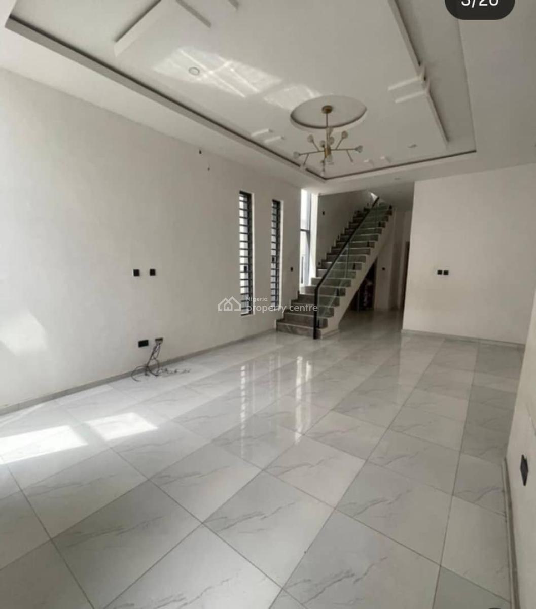 Four Bedrooms Detached Duplex, Chevron, Lekki, Lagos, Detached Duplex for Rent