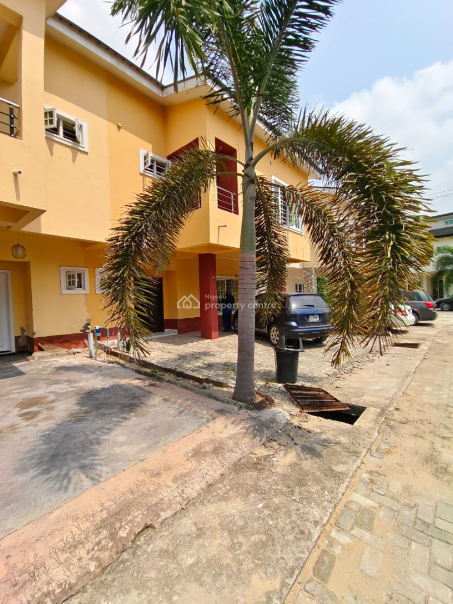 Sharp 4 Bedrooms Terraced Duplex, Pepperoni, Lekki Garden, Ajah, Lagos, Terraced Duplex for Rent