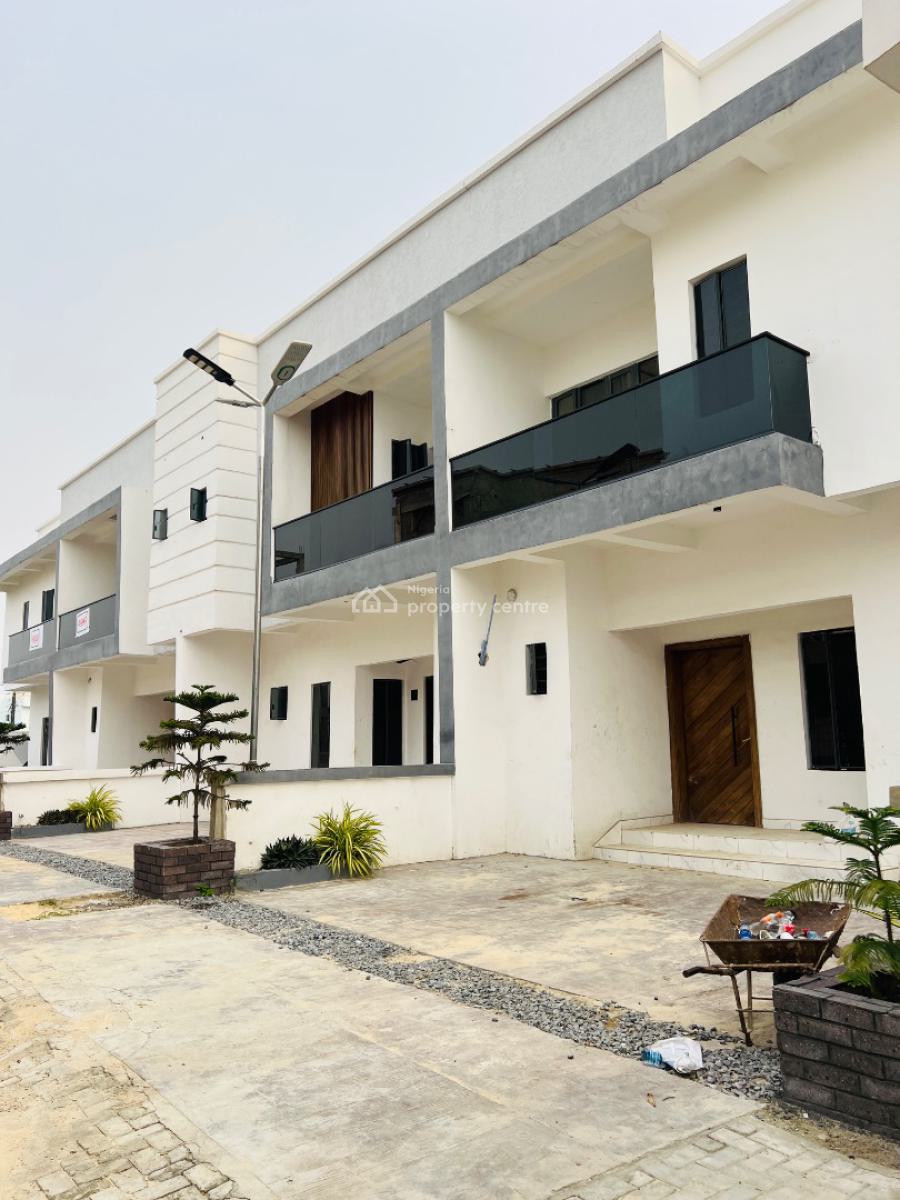4 Bedroom Terrace Duplex with a Swimming Pool, Sangotedo, Ajah, Lagos, Terraced Duplex for Sale