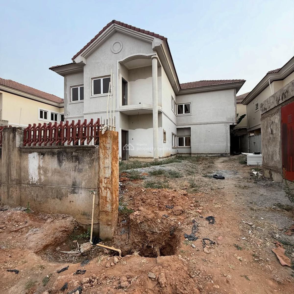 4 Bedroom Fully Detached Duplex with Bq (semi-finished), Godab Estate a, Life Camp, Abuja, Detached Duplex for Sale