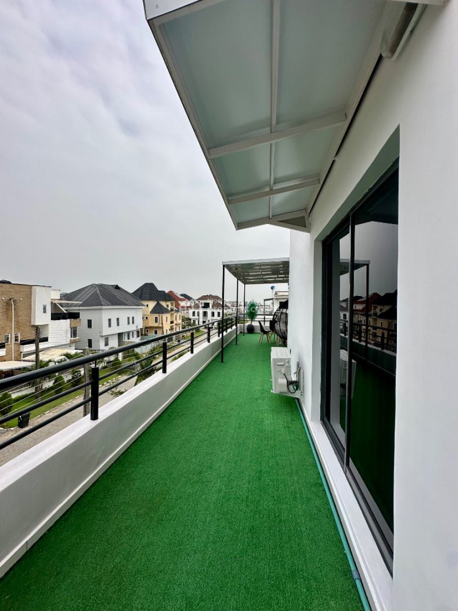 Home Automated 2 Bedroom Furnished Penthouse with Solar and Inverter, Orchid Road, Lekki, Lagos, Flat / Apartment for Sale