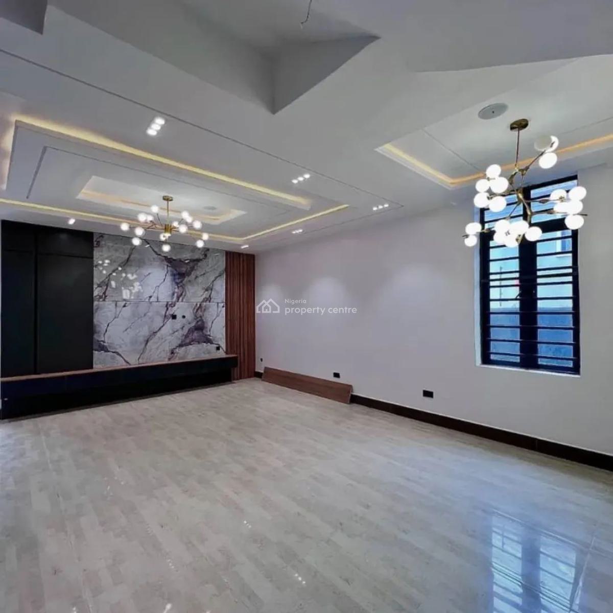 Elegant 5-bedroom Fully Detached Duplex with Bq in a Serene Estate, Lekki Phase 1, Lekki, Lagos, Detached Duplex for Sale