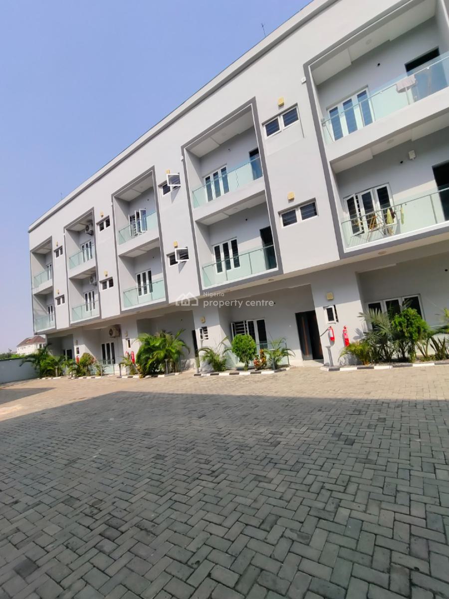 Spacious Fully Serviced 4 Bedrooms Terrace Duplex on 2 Floor, Ajah, Lagos, Terraced Duplex for Rent