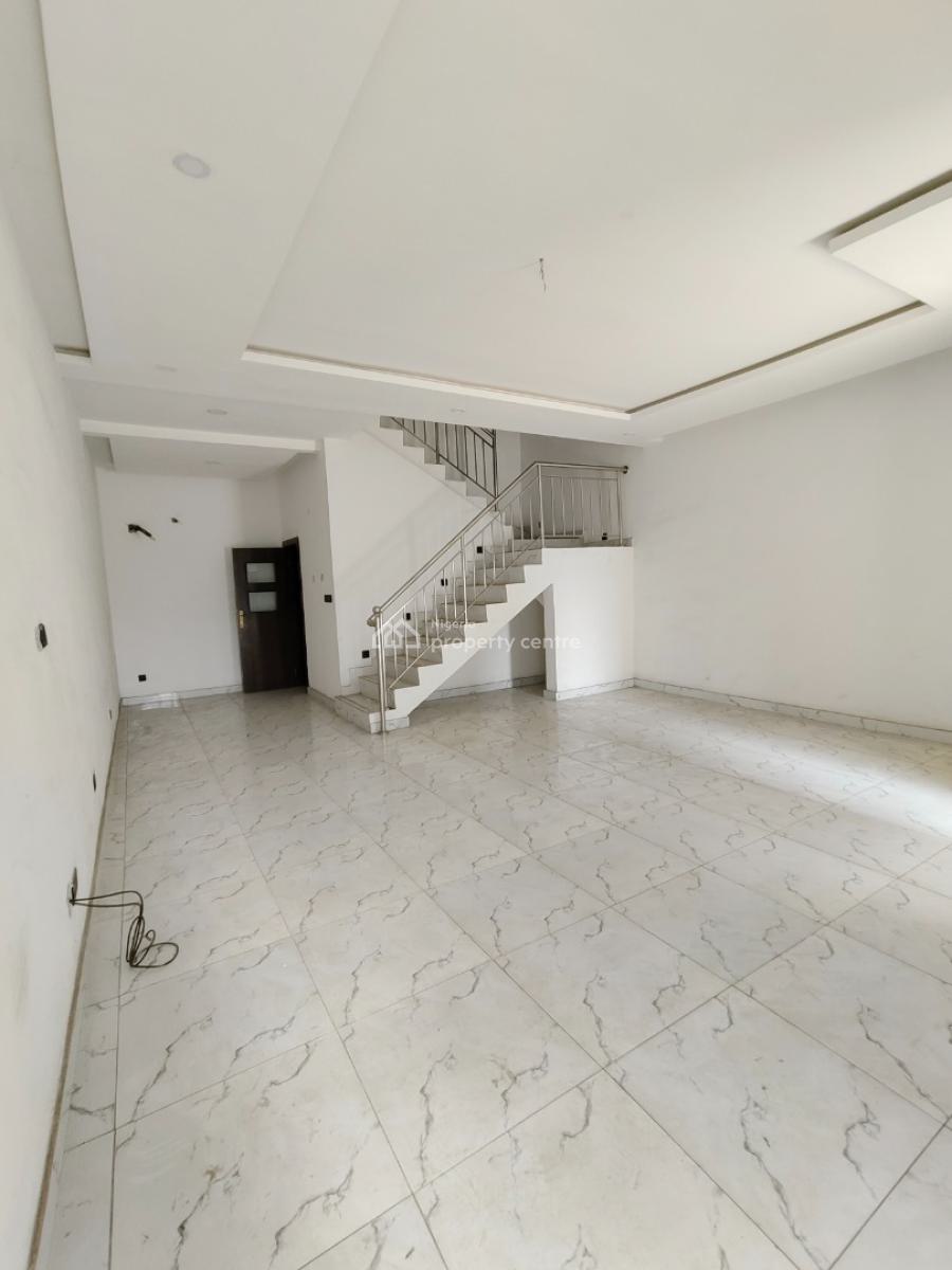 Spacious Fully Serviced 4 Bedrooms Terrace Duplex on 2 Floor, Ajah, Lagos, Terraced Duplex for Rent
