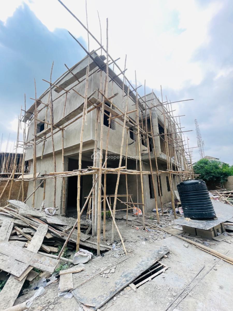 Architecturally Designed Offplan 4 Bedroom Detached Duplex  Plus Bq, Exclusively Designed Home with Bq in a Serene/prime Neighborhood, Surulere, Lagos, Detached Duplex for Sale