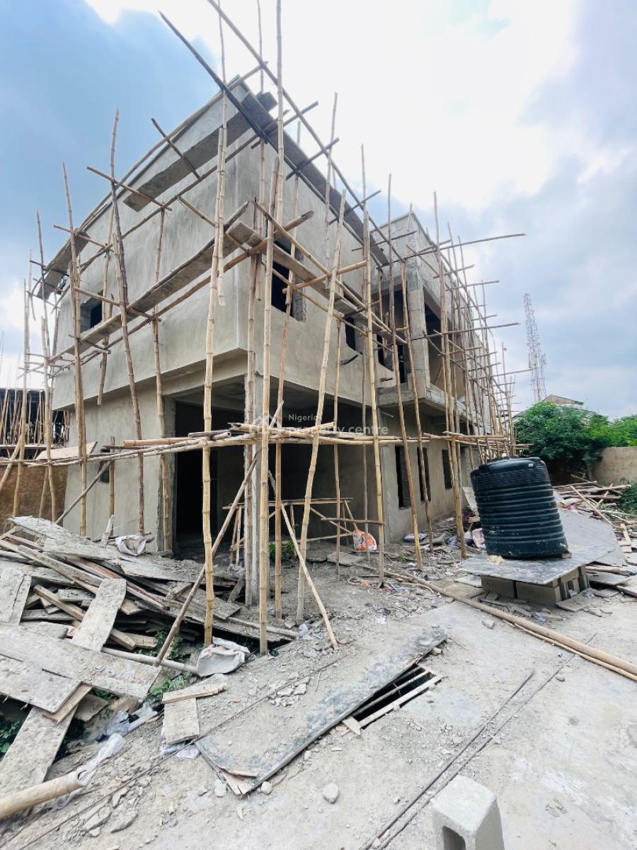 Architecturally Designed Offplan 4 Bedroom Detached Duplex  Plus Bq, Exclusively Designed Home with Bq in a Serene/prime Neighborhood, Surulere, Lagos, Detached Duplex for Sale