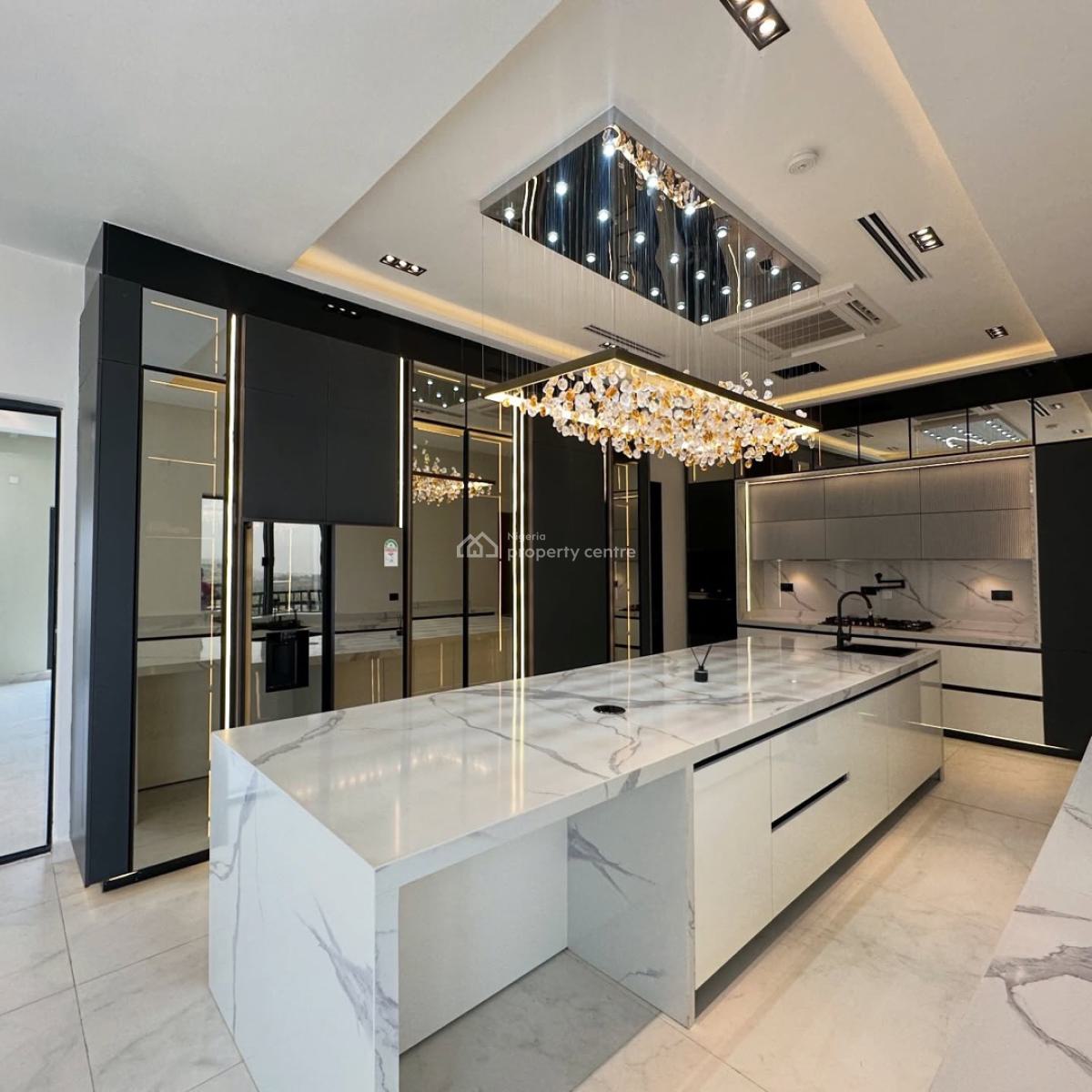 Automated 4 Bedroom Mansionette, Wuye, Abuja, Semi-detached Duplex for Sale