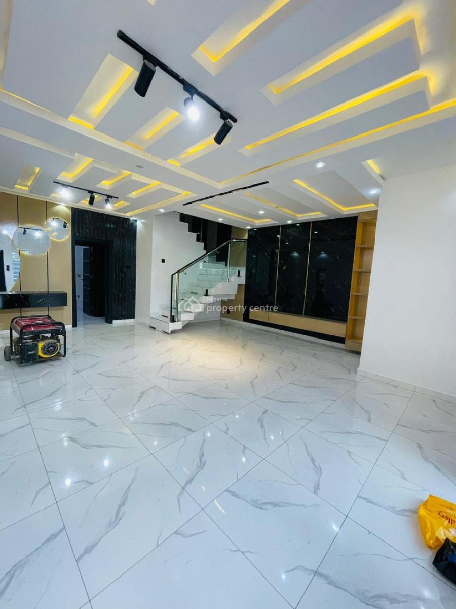 5 Bedroom Detached Duplex Plus 2 Bq in a Secured Estate, Fagba, Agege, Lagos, Detached Duplex for Sale