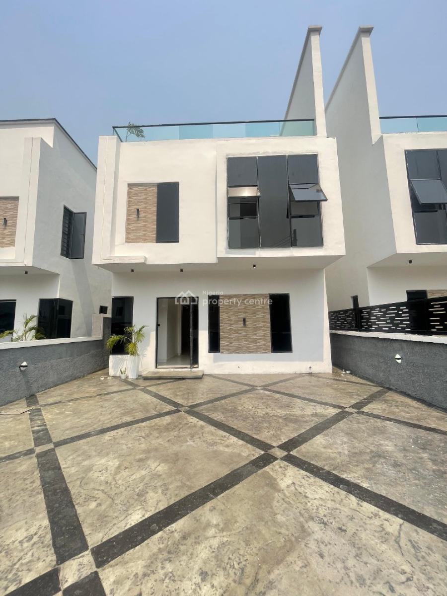 Exquisite 5-bedroom Semi-detached Duplex with Bq, Ajah, Lagos, Semi-detached Duplex for Sale