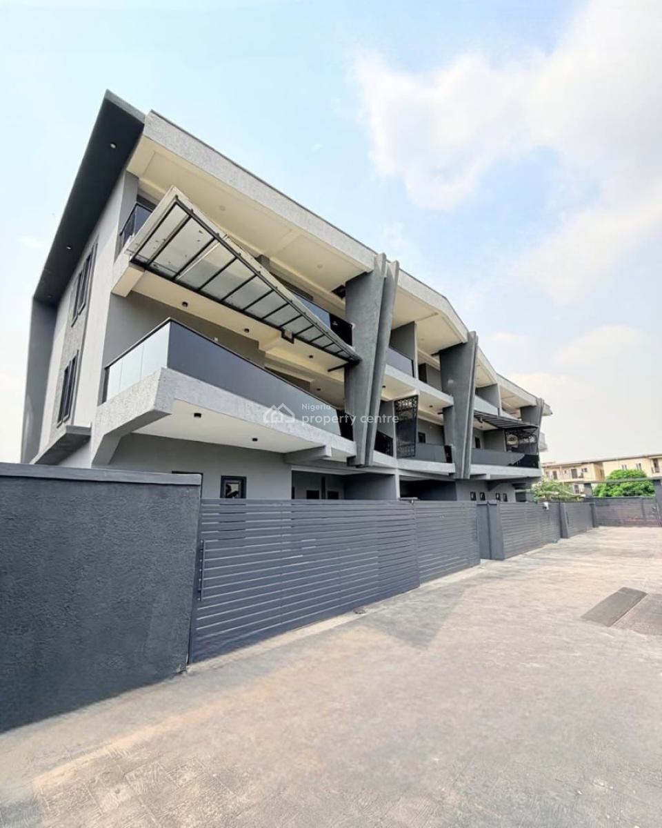 Newly Built 4 Bedroom Terrace Duplex with Bq in Serene Estate, Maryland, Lagos, Terraced Duplex for Sale