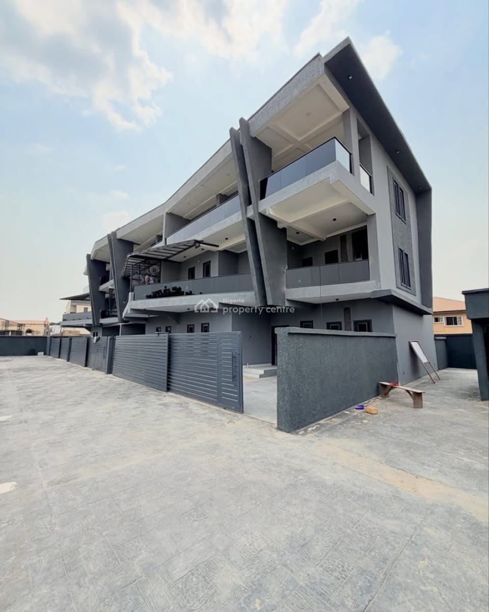 Newly Built 4 Bedroom Terrace Duplex with Bq in Serene Estate, Maryland, Lagos, Terraced Duplex for Sale