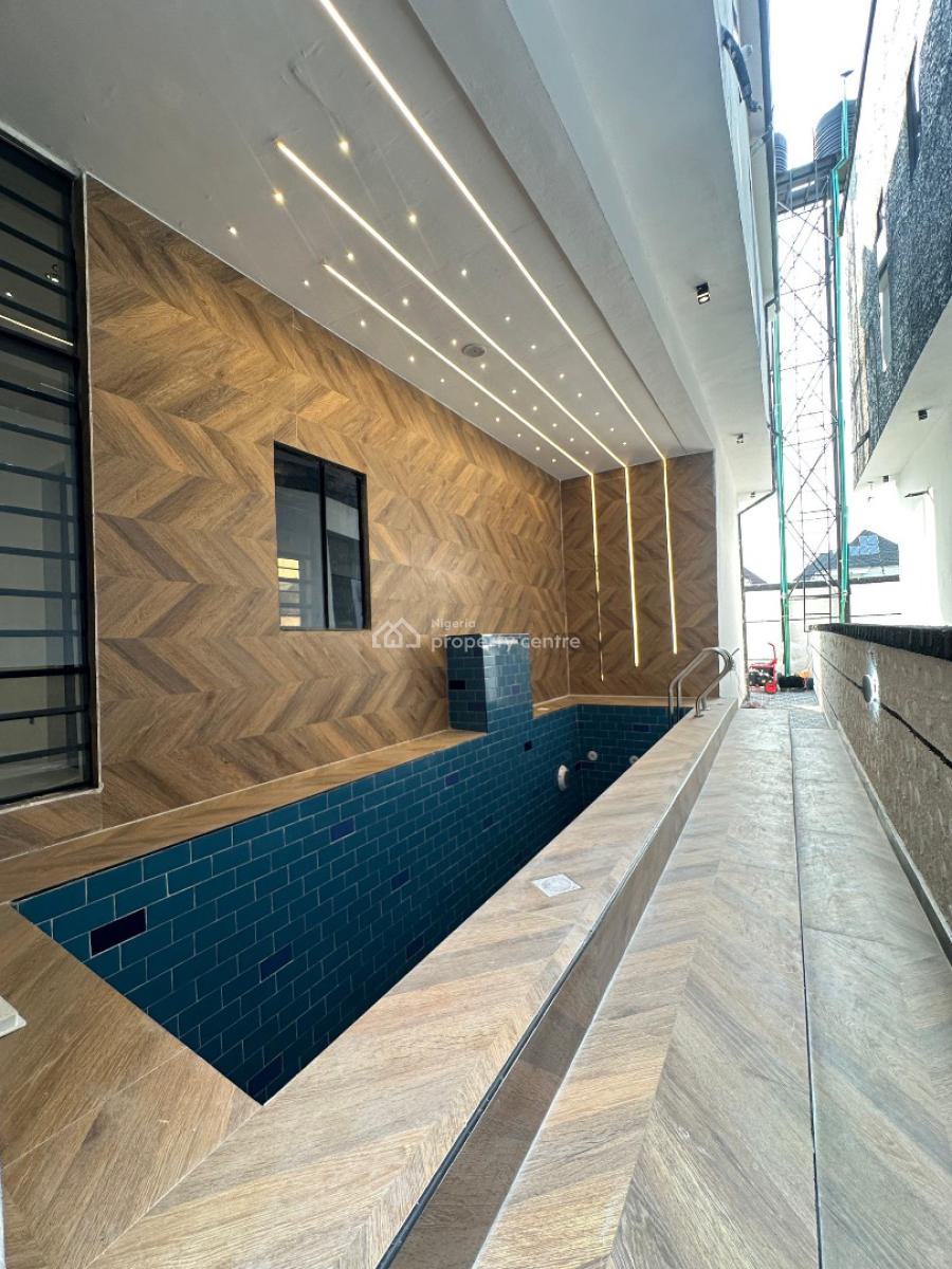 Luxury Spacious 5 Bedroom Fully Detached Duplex with Bq and Swimming Pool, Chevron, Lekki, Lagos, Detached Duplex for Sale