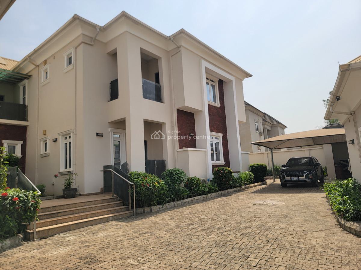 5 Bed Semi-detached Duplex, Kado, Abuja, Semi-detached Duplex for Rent