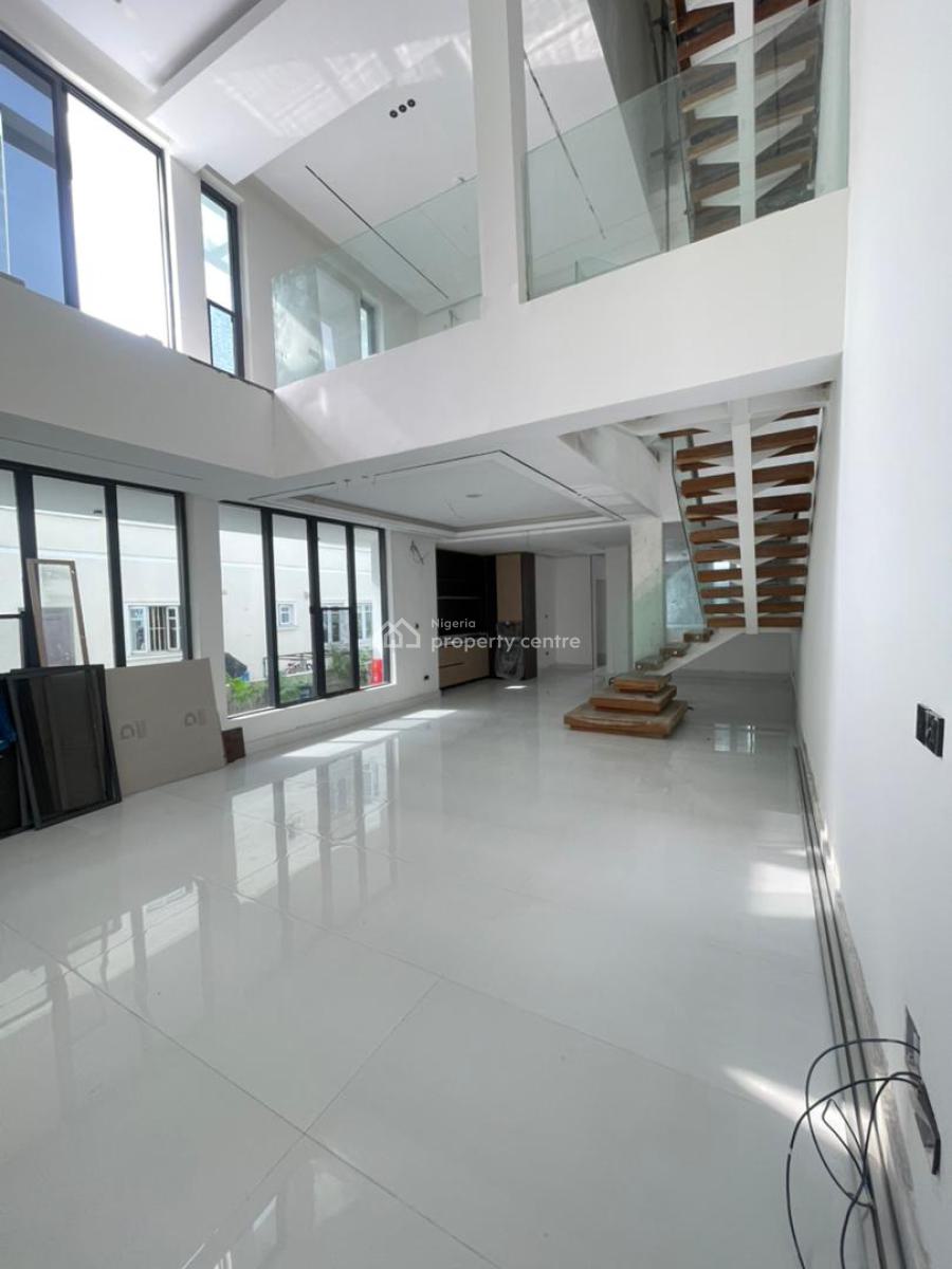 Luxury 5 Bedroom Semi Detached Home W/ Bq, Pool, Cinema, Open Terrace, Ikate, Lekki, Lagos, Semi-detached Duplex for Sale