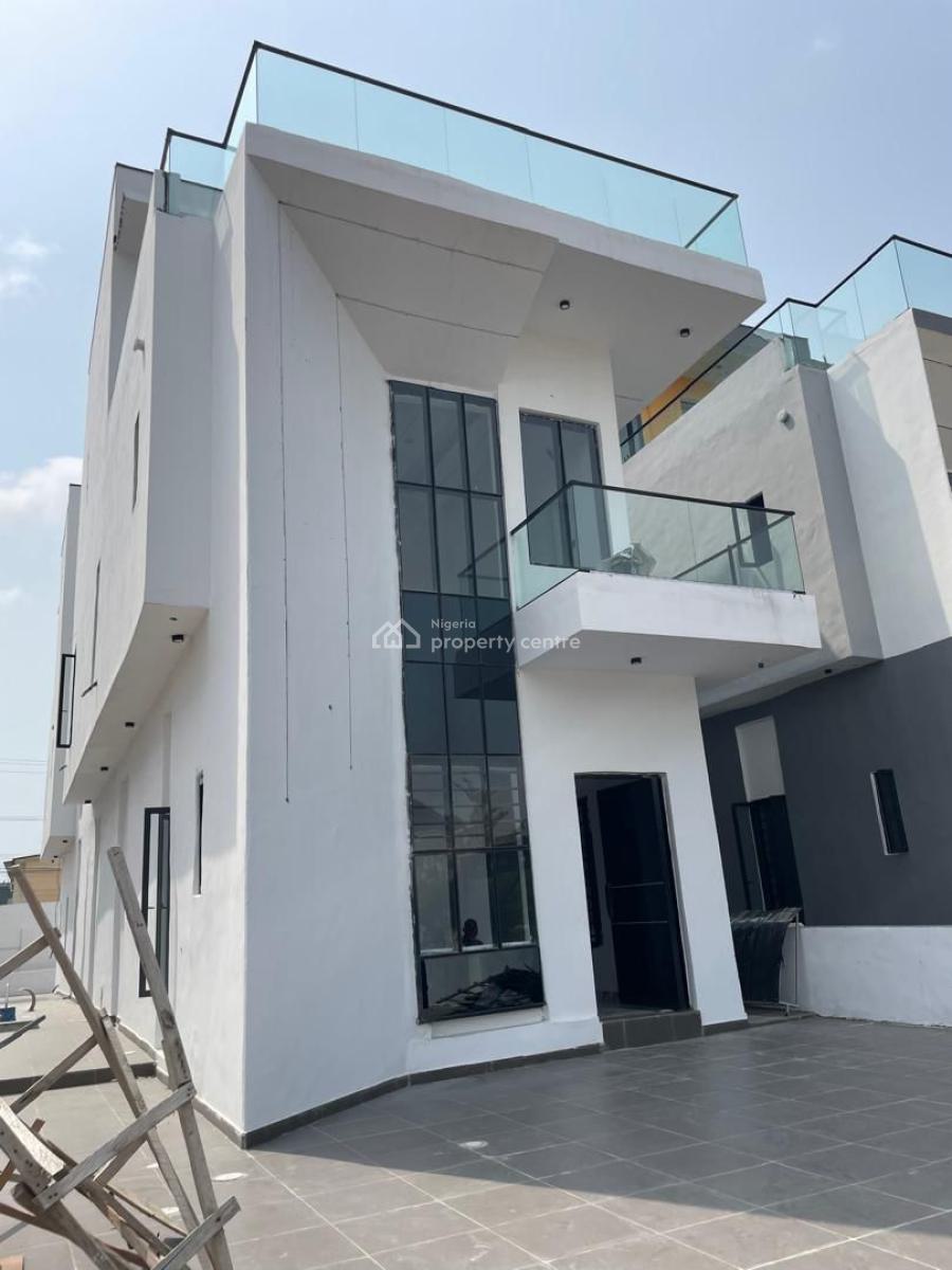 Tastefully Built 5 Bedroom Fully Detached Duplex with Bq, Pool, Cinema, Chevron Toll Gate, Orchid Road, Lekki, Lagos, Detached Duplex for Sale