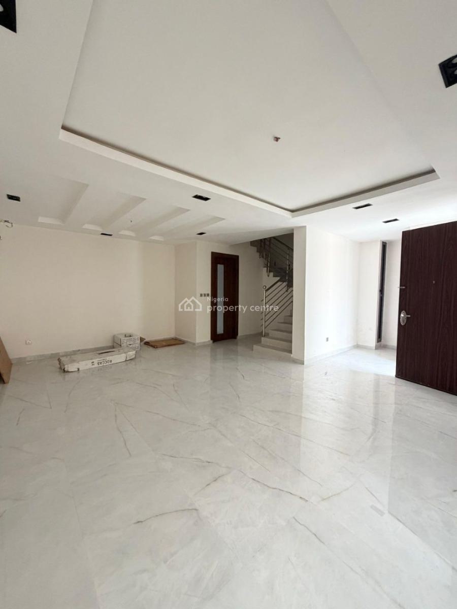 Tastefully Built 4 Bedroom Terrace Duplex with Bq in a Secured Estate, Osapa, Lekki, Lagos, Terraced Duplex for Sale