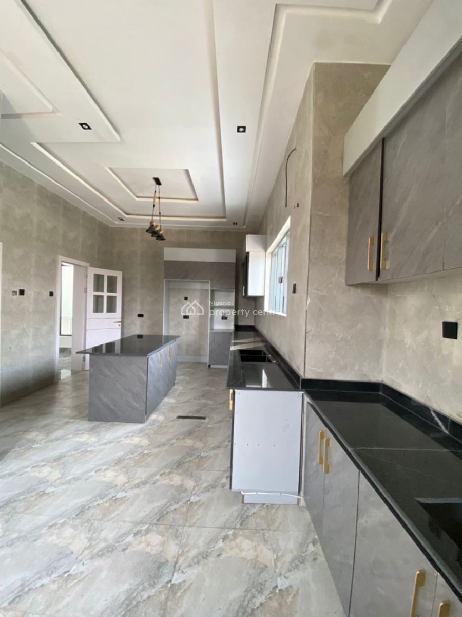 Beautiful 5 Bedroom Fully Detached Duplex with Bq, Pool, Cinema, Osapa, Lekki, Lagos, Detached Duplex for Sale