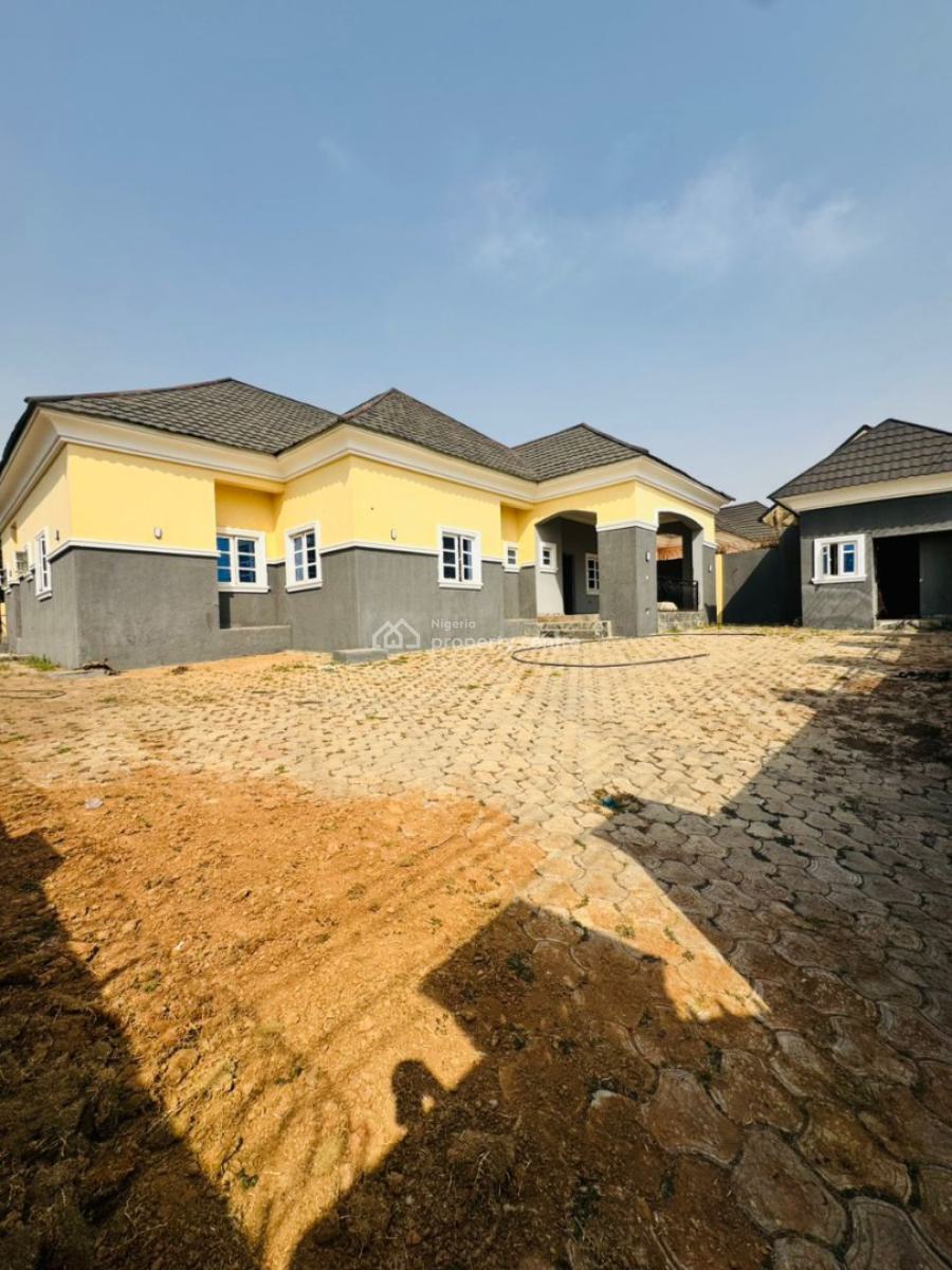 Newly Renovated 4 Bedroom Fully Detached Bungalow, Mab Global, Karsana, Abuja, Detached Bungalow for Rent