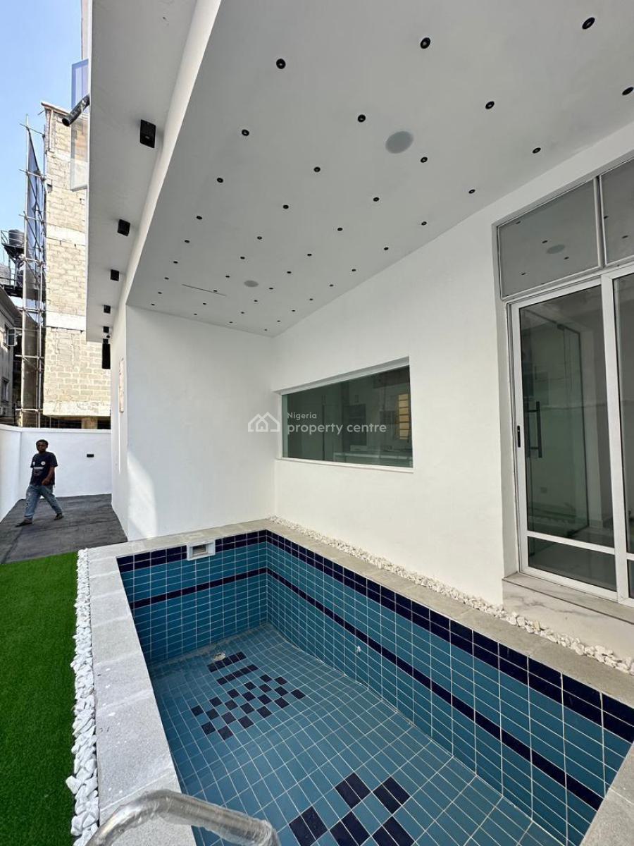 Luxury 5-bedroom Fully Detached House with Bq, Pool in a Serene Area, Ologolo, Lekki, Lagos, Detached Duplex for Sale