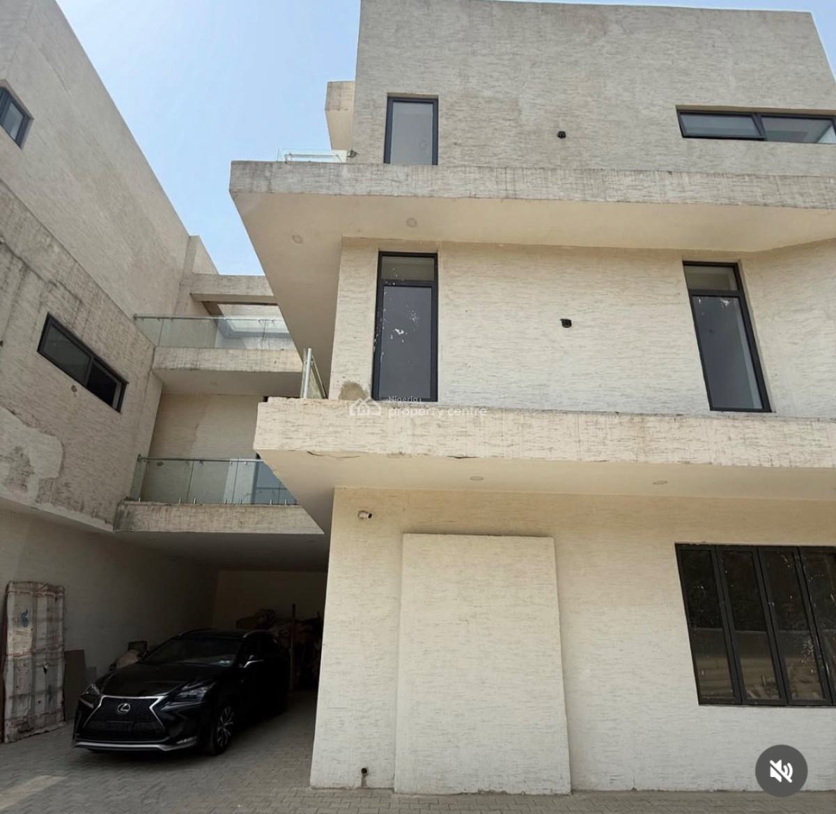 Brand New Contemporary 5 Bedroom Terrace Duplex with 1 Bedroom Bq, Maitama District, Abuja, Terraced Duplex for Sale