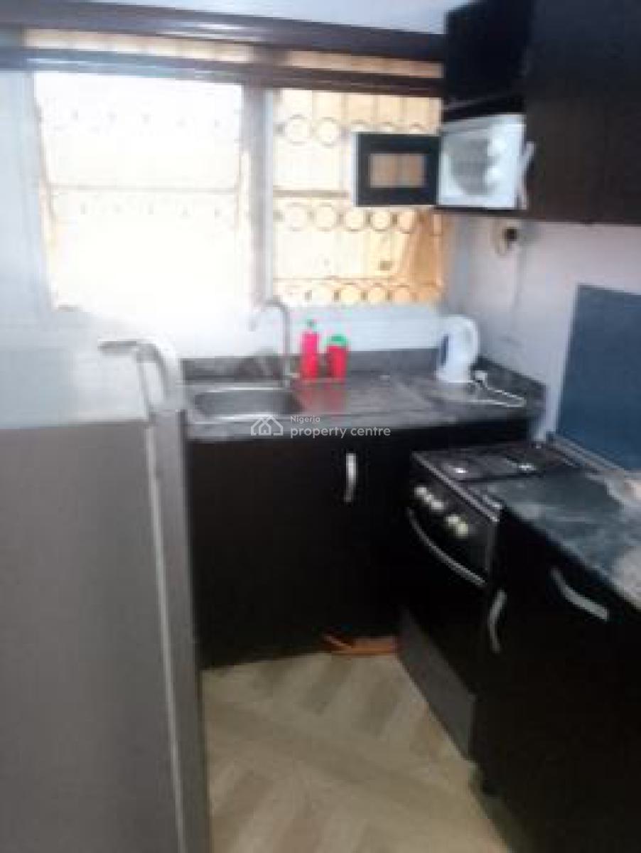 Fully Furnished & Serviced Spacious Upstair Room & Parlour, Boet Estate, Adeniyi Jones, Ikeja, Lagos, Mini Flat (room and Parlour) for Rent