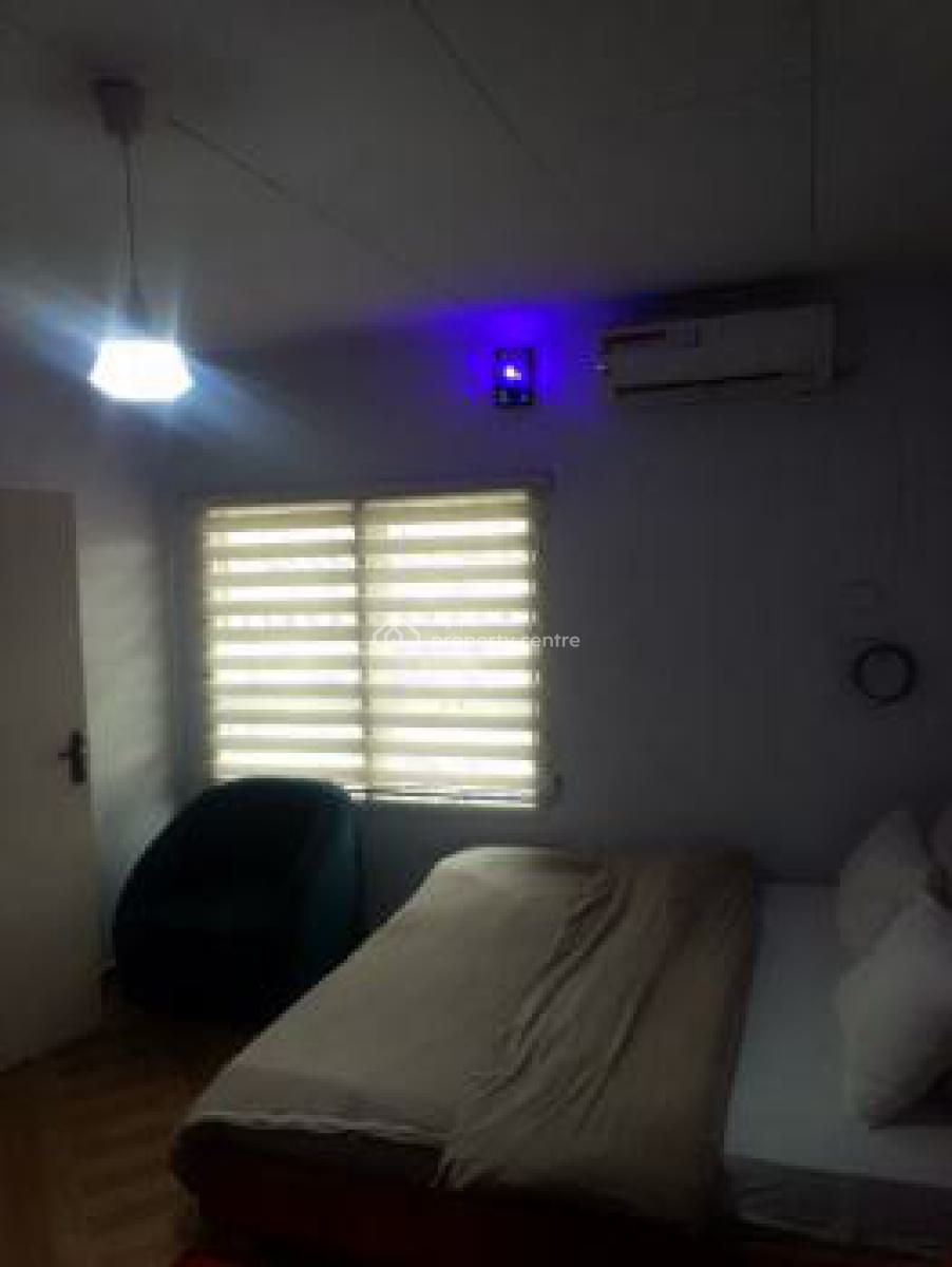 Fully Furnished & Serviced Spacious Upstair Room & Parlour, Boet Estate, Adeniyi Jones, Ikeja, Lagos, Mini Flat (room and Parlour) for Rent