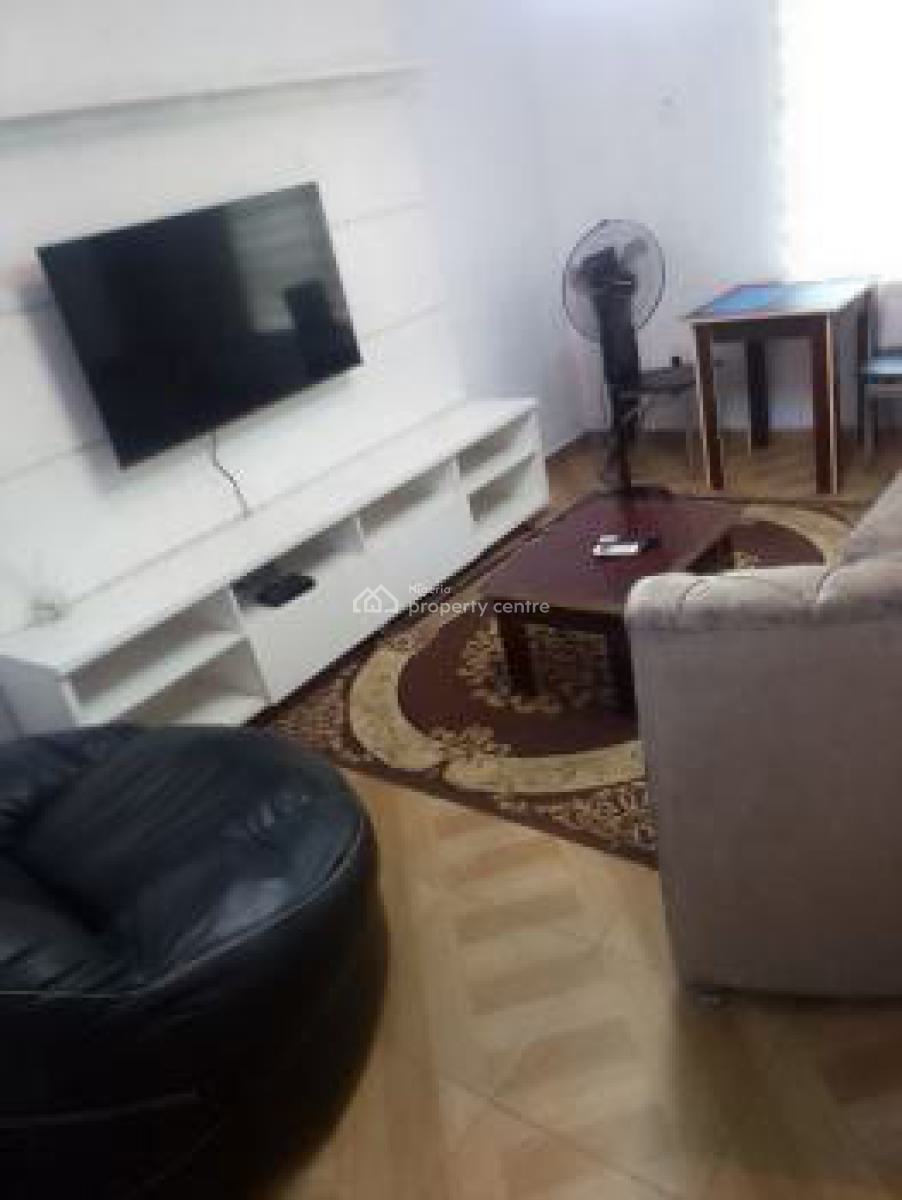 Fully Furnished & Serviced Spacious Upstair Room & Parlour, Boet Estate, Adeniyi Jones, Ikeja, Lagos, Mini Flat (room and Parlour) for Rent