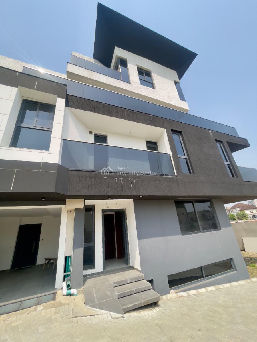 Decently Designed 4 Bedroom Smart Home, Swimming Pool, and Bq, Ikoyi, Lagos, Semi-detached Duplex for Sale