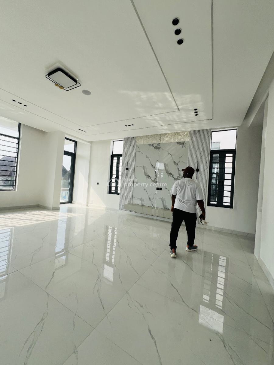 Luxury 5 Bedroom Detached Duplex on Two Floors, Chevron, Igbo Efon, Lekki, Lagos, Detached Duplex for Sale