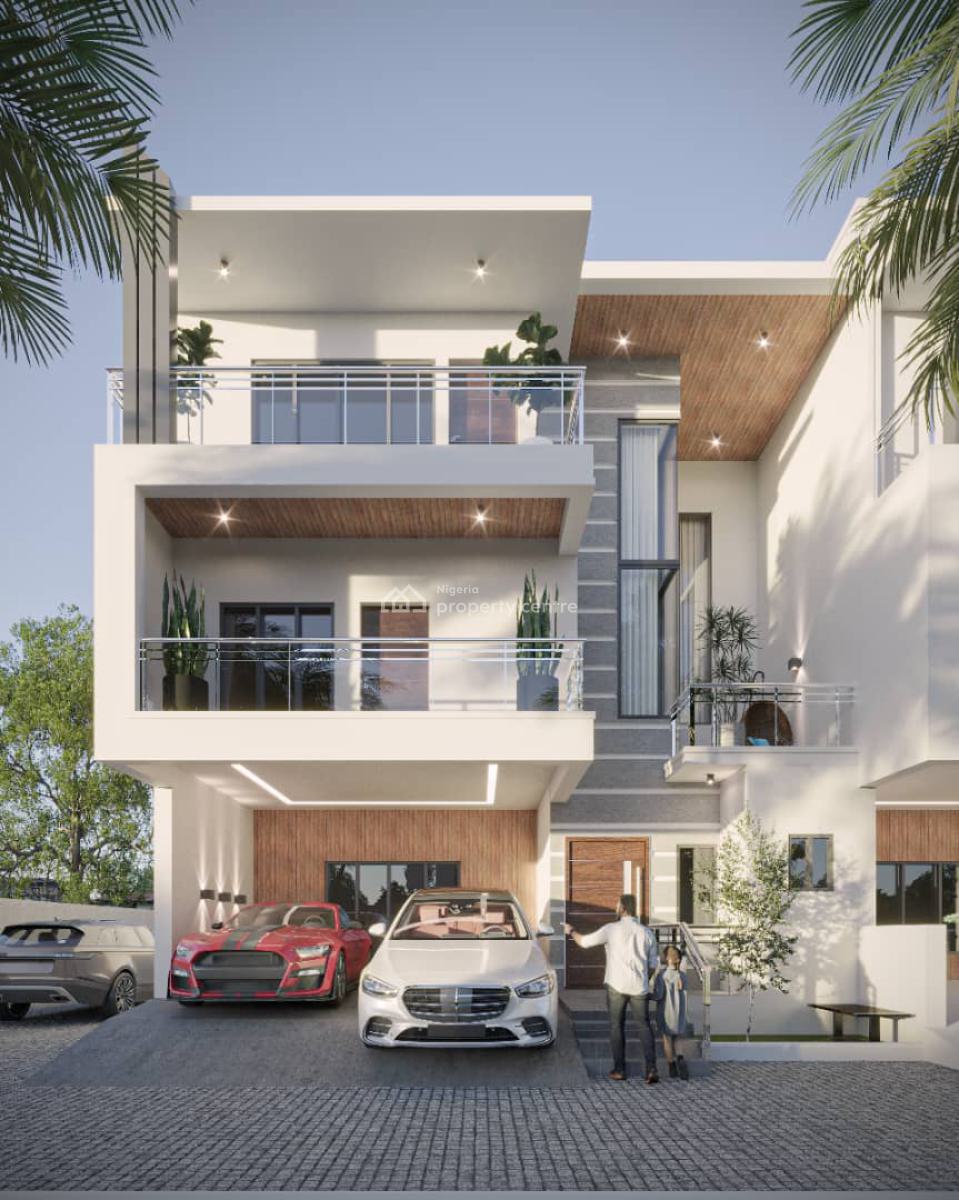 Luxury Semi-finished 4-bedroom Terrace Duplex with 1-room Bq, Behind Military Pension Board, Fo1 Layout, Kubwa, Abuja, Terraced Duplex for Sale