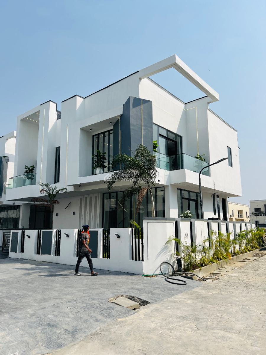 Luxury 5 Bedroom Detached Duplex in a Beautiful Estate with Bq, Chevron, Igbo Efon, Lekki, Lagos, Detached Duplex for Sale