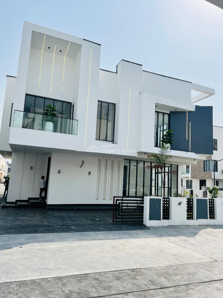 Luxury 5 Bedroom Detached Duplex in a Beautiful Estate with Bq, Chevron, Igbo Efon, Lekki, Lagos, Detached Duplex for Sale