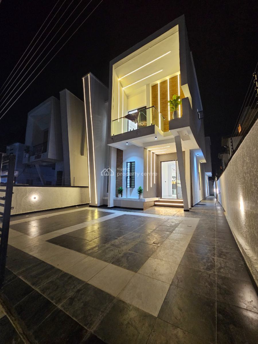 5 Bedrooms Fully Detached Duplex with Bq Swimming Pool and Bq, Ajah, Lagos, Detached Duplex for Sale