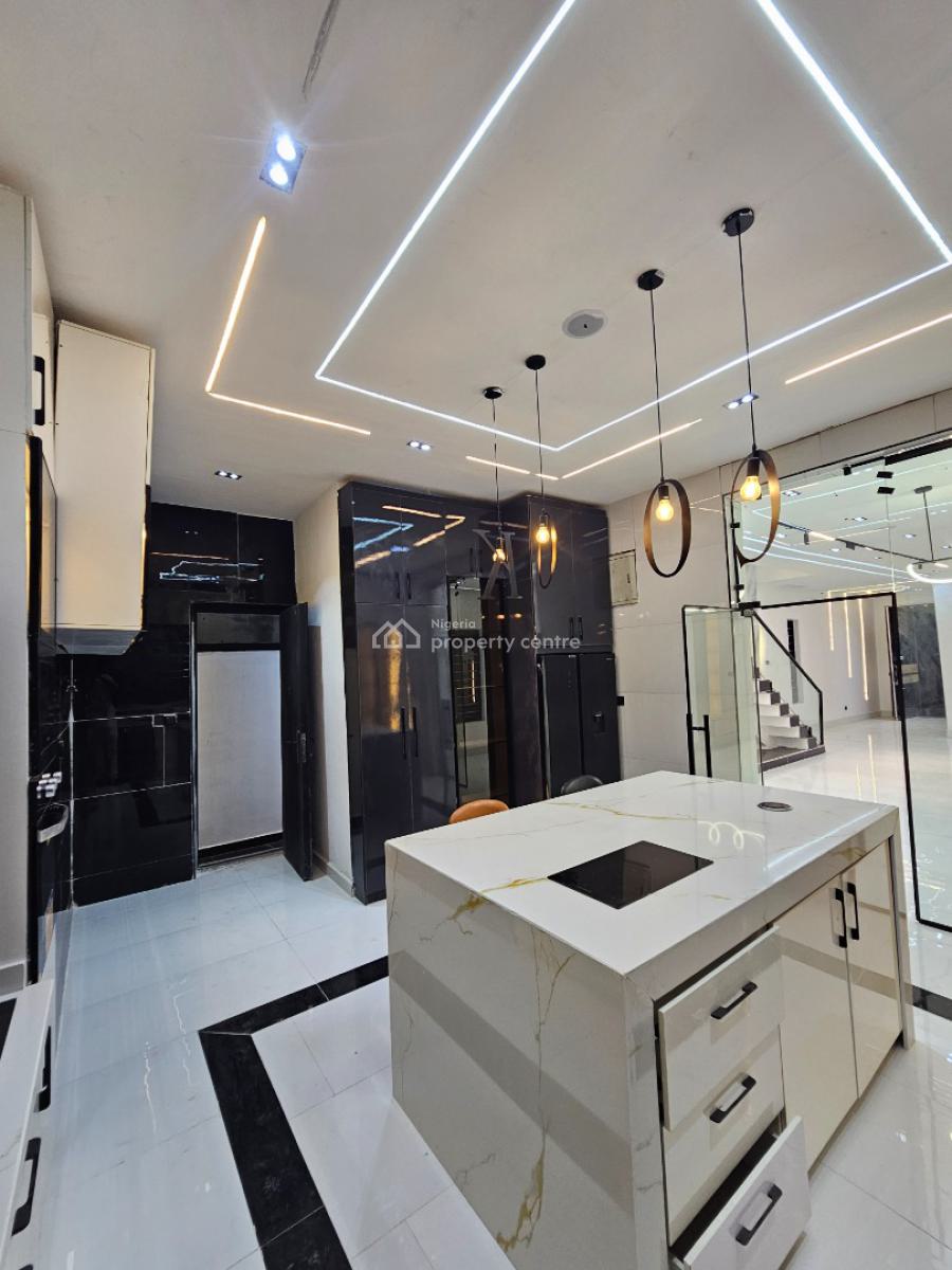 5 Bedrooms Fully Detached Duplex with Bq Swimming Pool and Bq, Ajah, Lagos, Detached Duplex for Sale