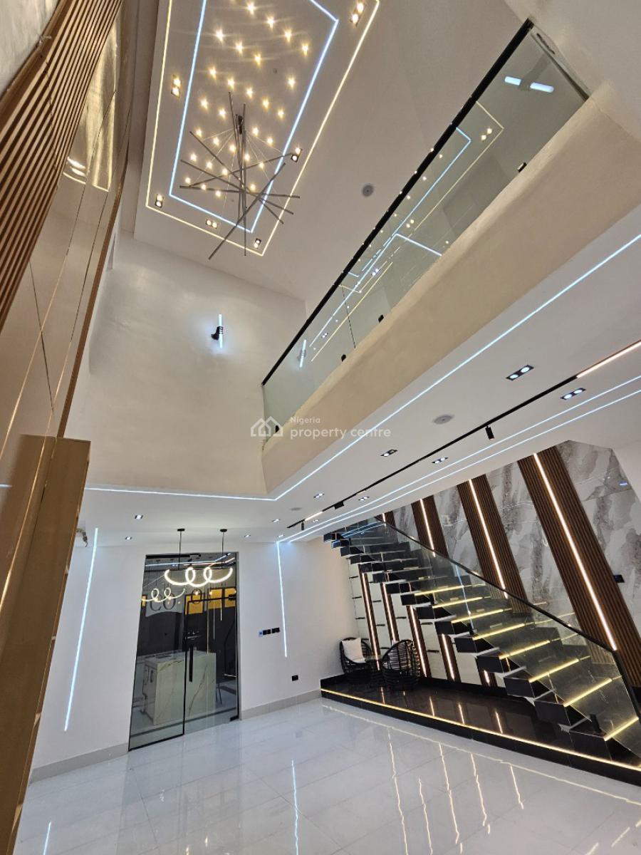 5 Bedrooms Fully Detached Duplex with Bq Swimming Pool and Bq, Ajah, Lagos, Detached Duplex for Sale