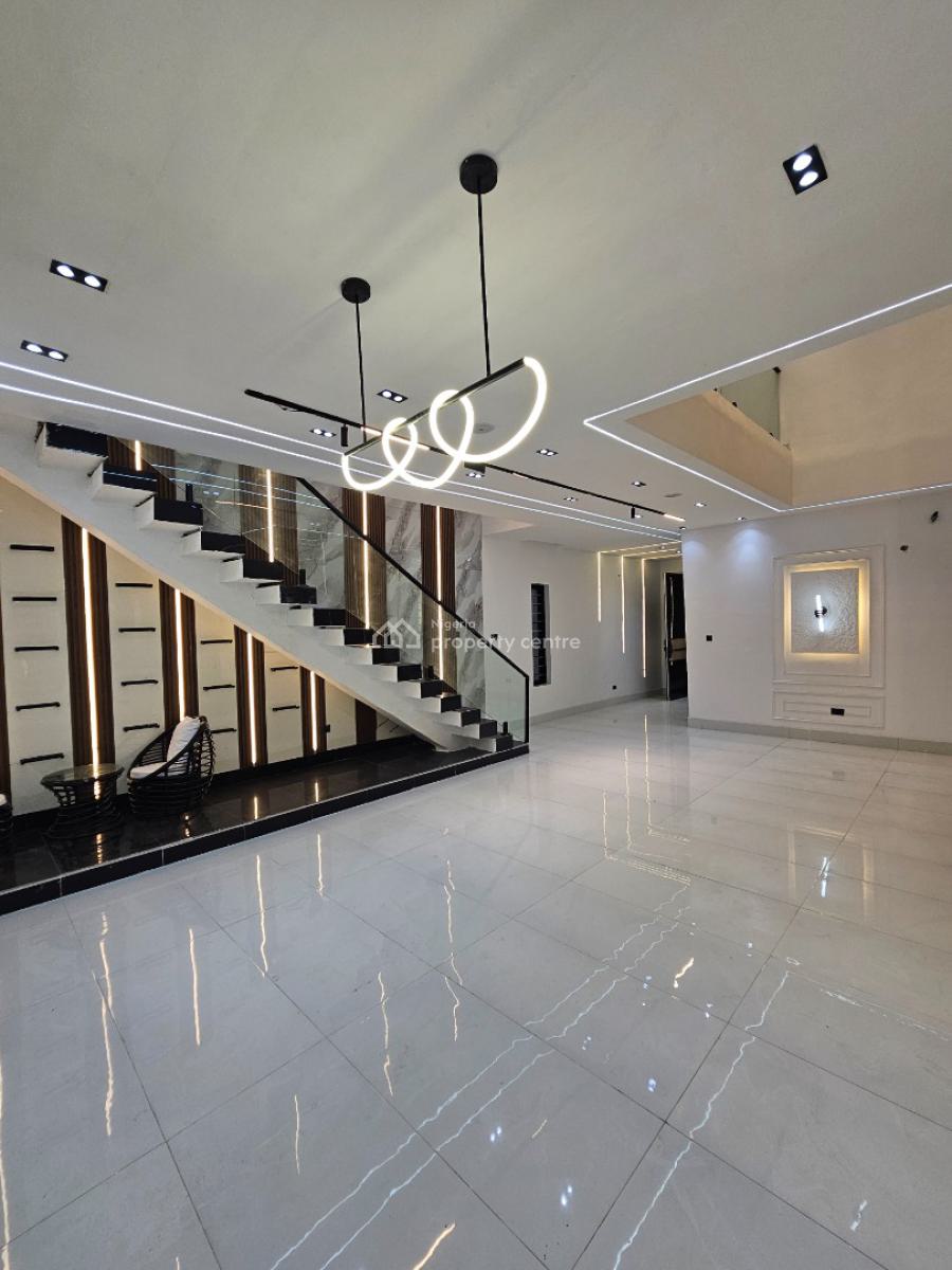 5 Bedrooms Fully Detached Duplex with Bq Swimming Pool and Bq, Ajah, Lagos, Detached Duplex for Sale