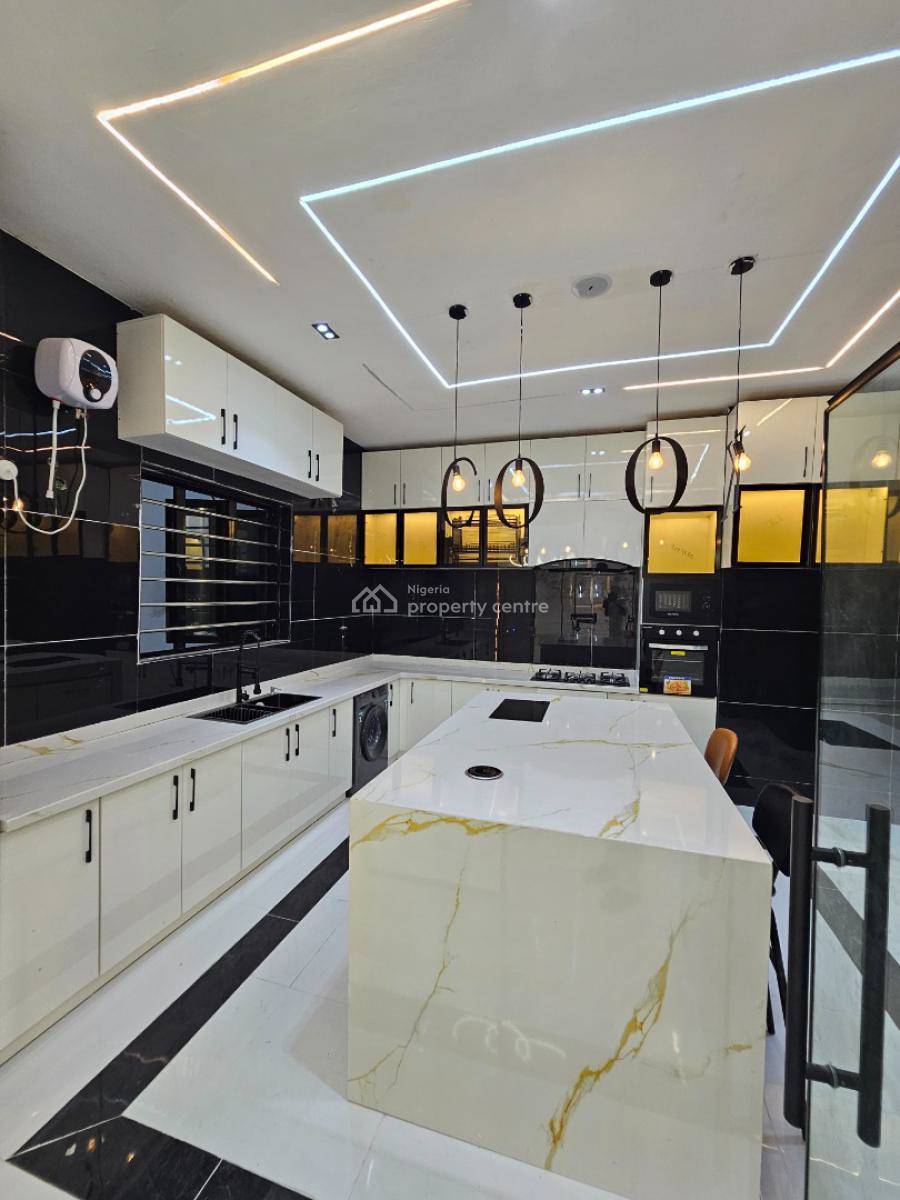 5 Bedrooms Fully Detached Duplex with Bq Swimming Pool and Bq, Ajah, Lagos, Detached Duplex for Sale