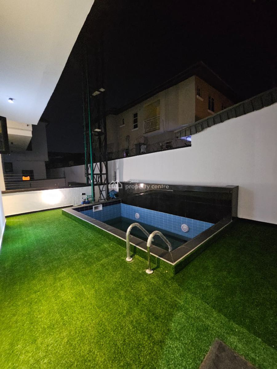 5 Bedrooms Fully Detached Duplex with Bq Swimming Pool and Bq, Ajah, Lagos, Detached Duplex for Sale