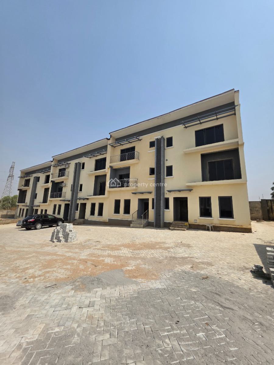 Affordable 4 Bedroom Terrace Duplex with Bq, Guzape District, Abuja, Terraced Duplex for Sale